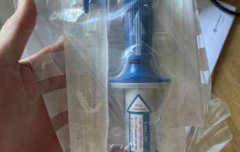 Handing over intraosseous accesses to Mykolaiv hospital